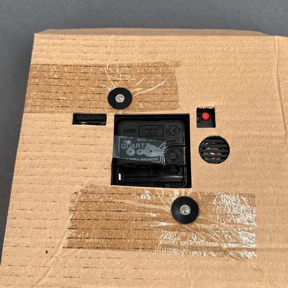 Musical Christmas Carol Clock 8" Red Cardinal Bird Cottagecore Cabin Kitschy New - Picture 12 of 16